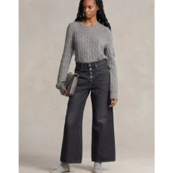 Wide Leg High Waist Jeans